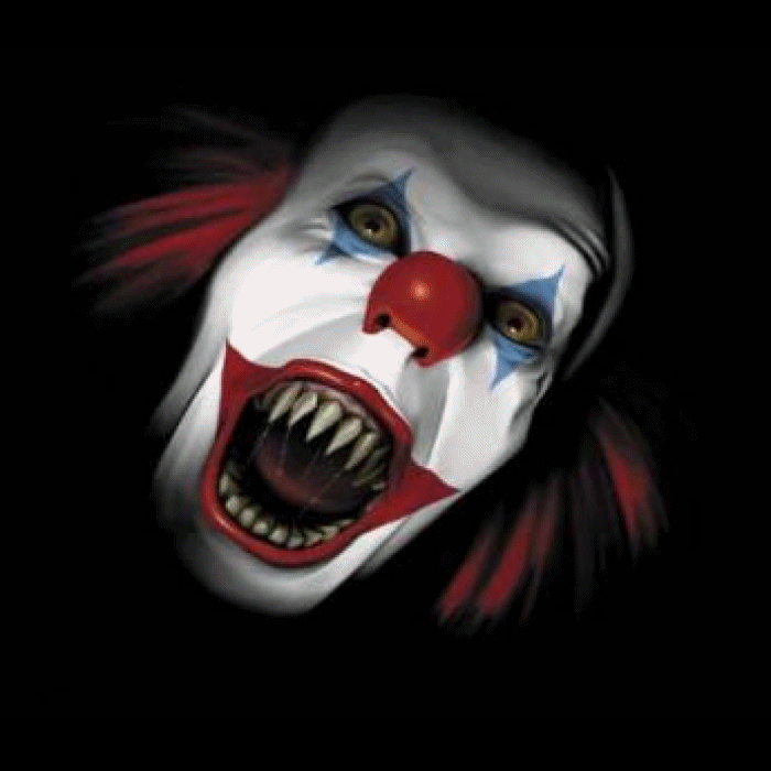 scary clowns pictures